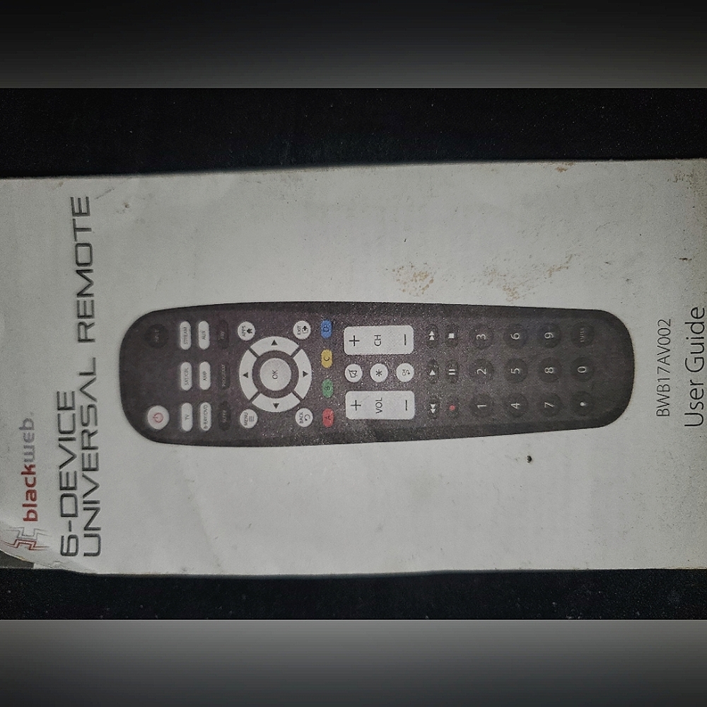 Blackweb universal remote control